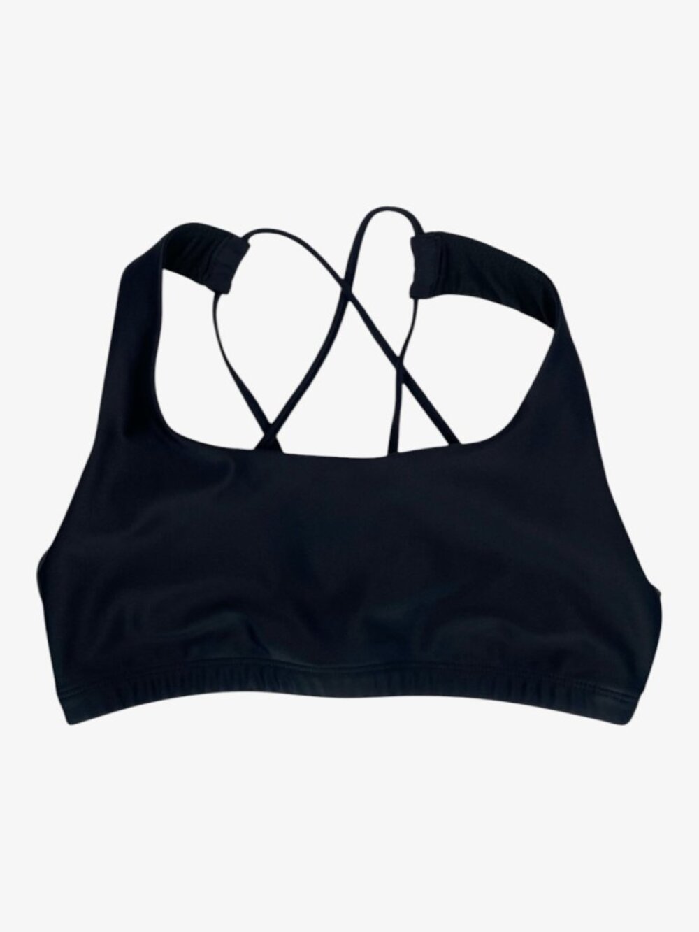 ONZIE Mudra Strappy Back Sports Bra - Black - Size M/L